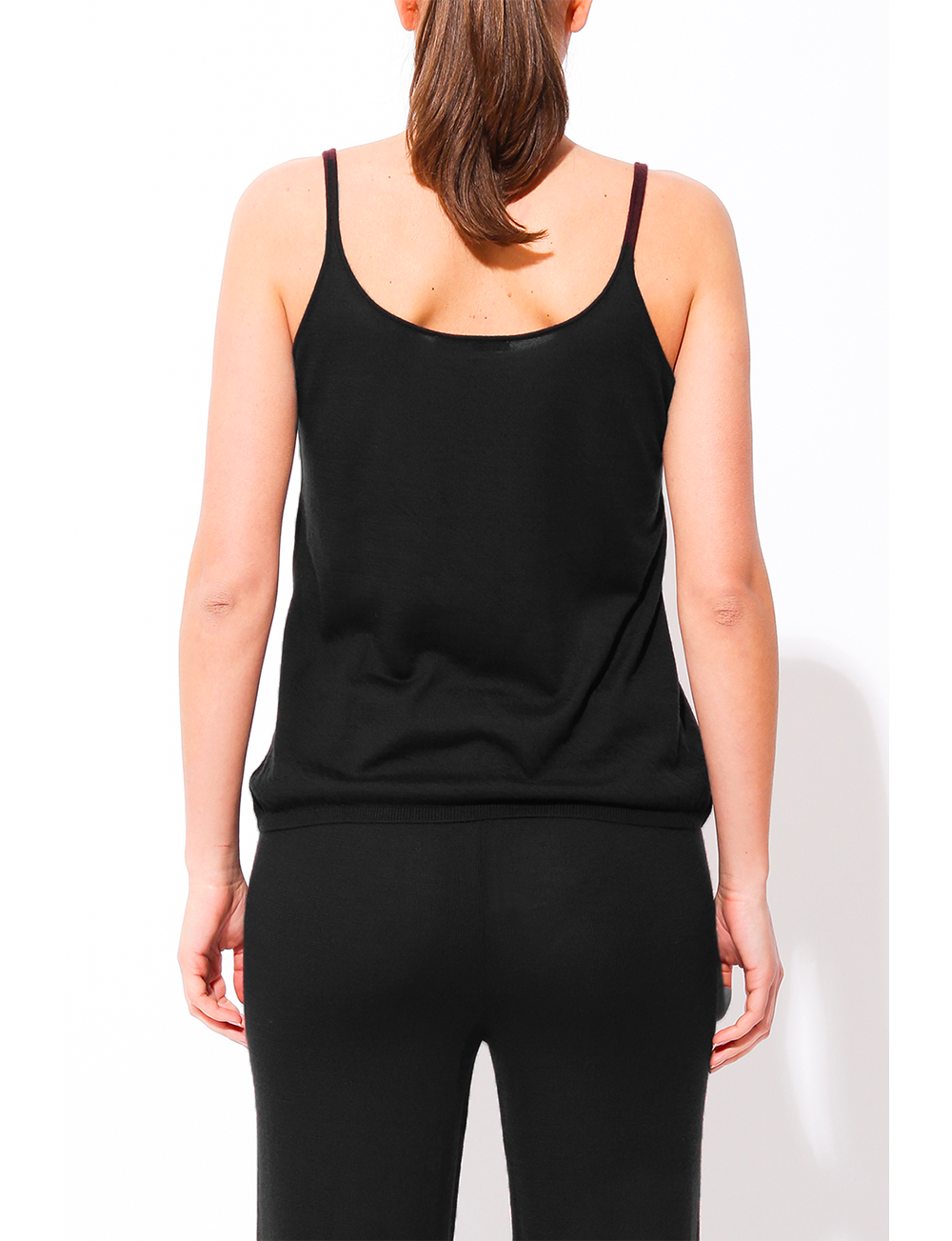 CASHMERE SPAGHETTI TANK