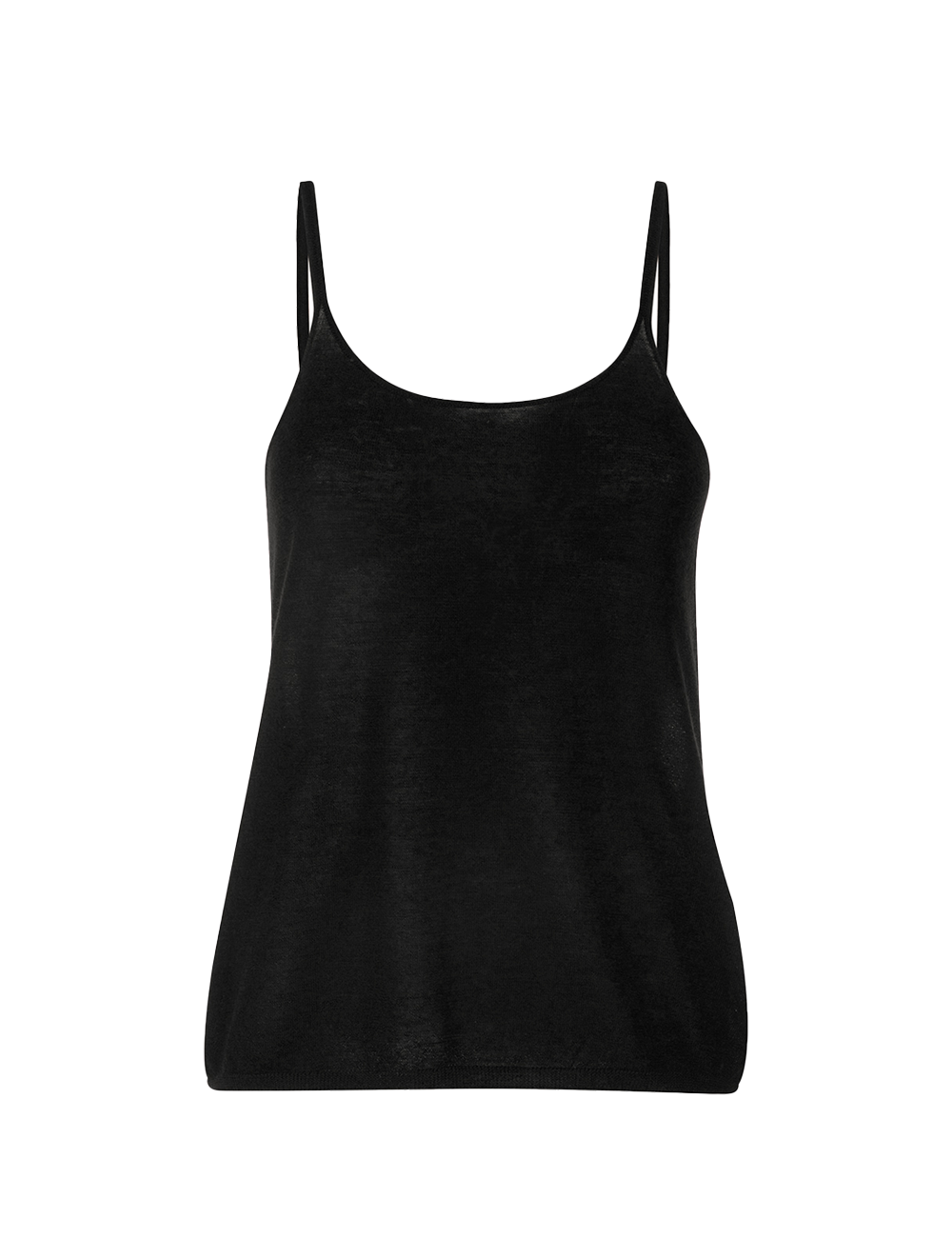 CASHMERE SPAGHETTI TANK