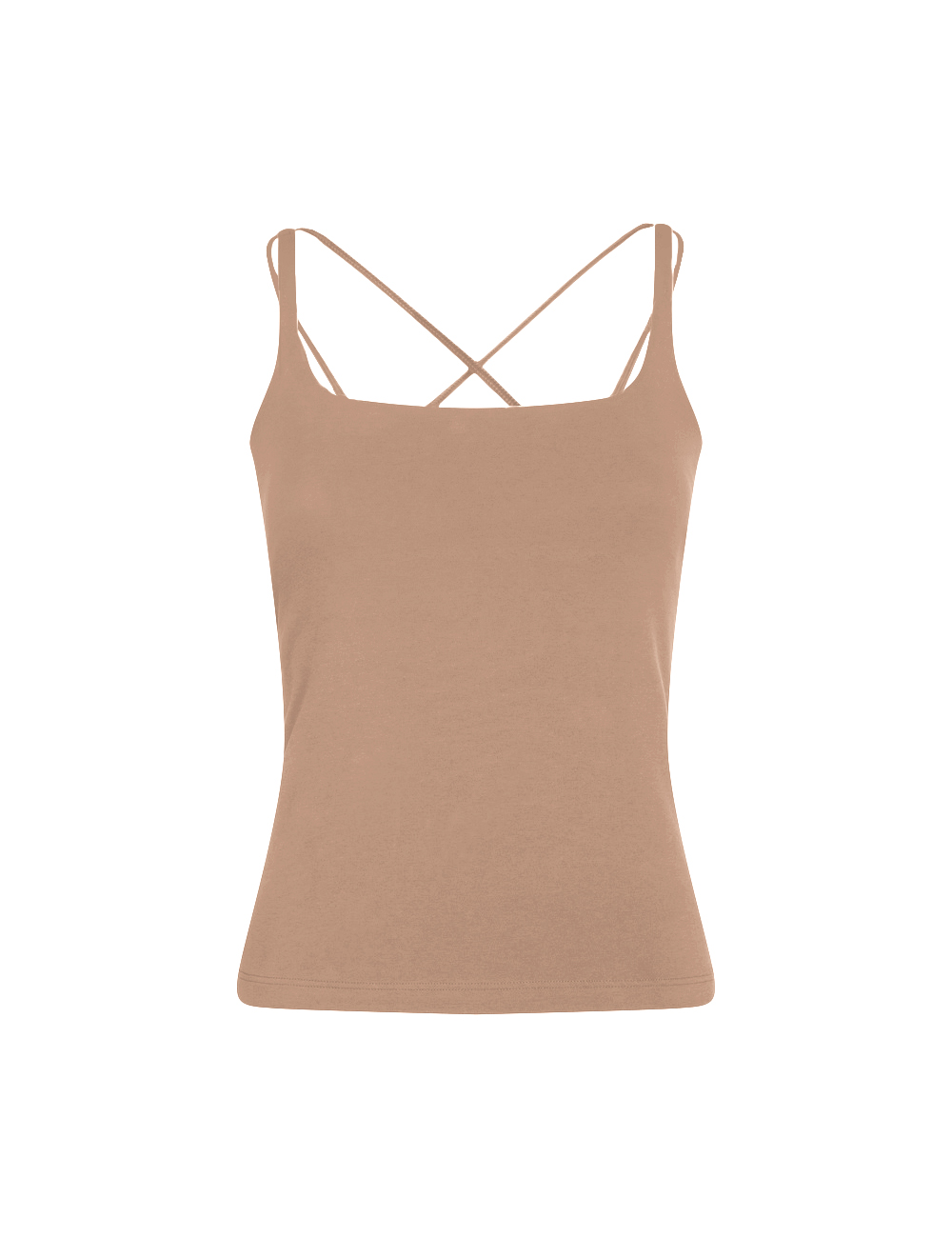 REGULAR STRAIGHT NECK TOP