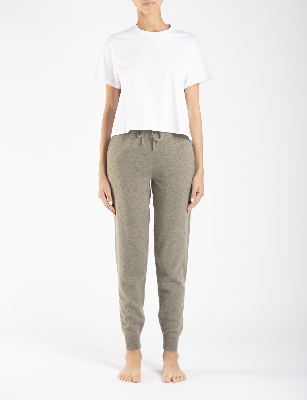 CASHMERE DRAWSTRING PANTS
