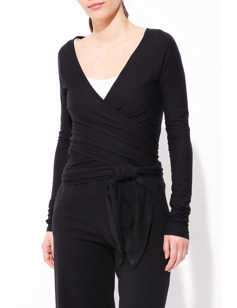 BALLET CARDIGAN - SEAWEED